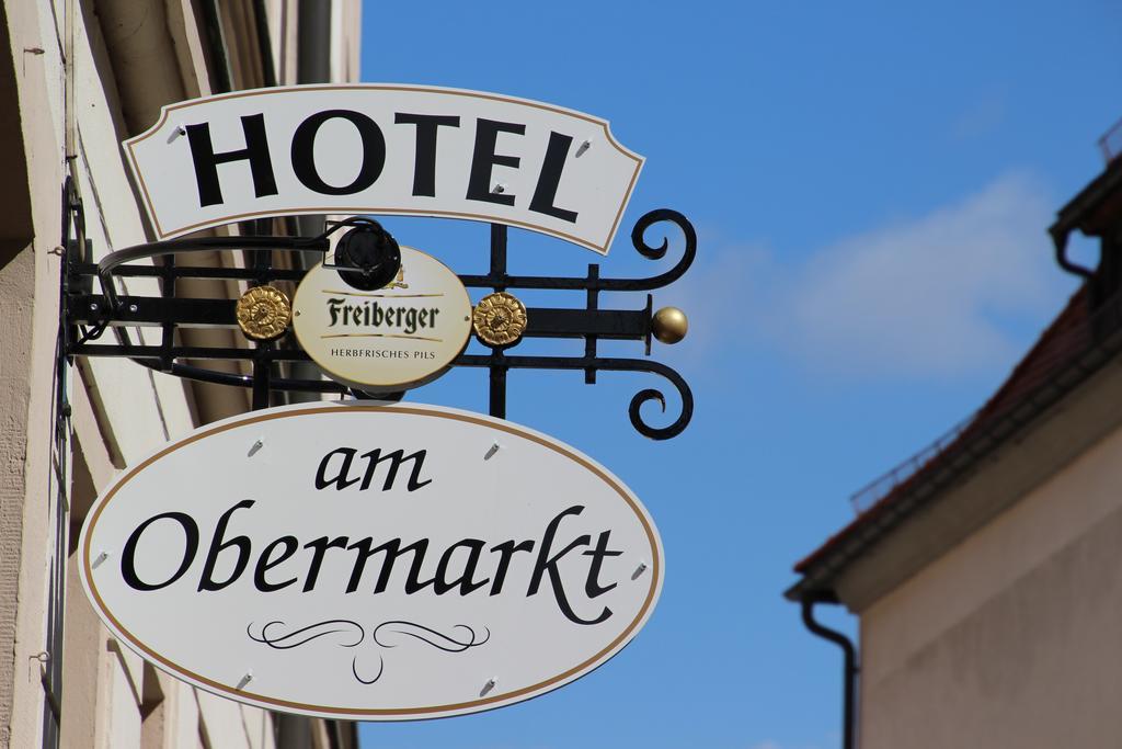 Hotel Am Obermarkt フライベルク エクステリア 写真